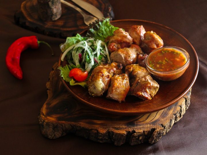 Свиной шашлык